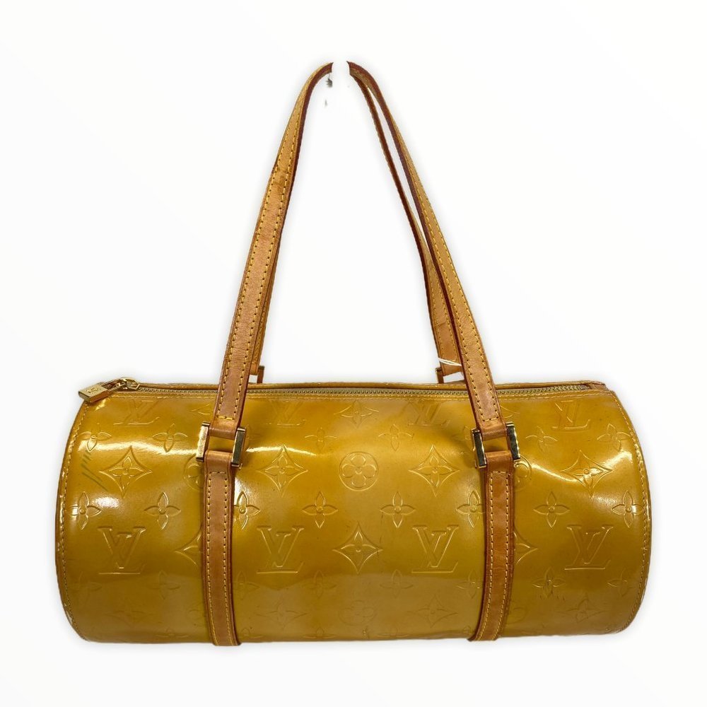 LOUIS VUITTON BEDFORD BEIGE VERNIS YELLOW 874125 - Picture 1 of 13